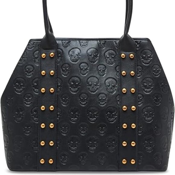 Betsey Johnson’s Skull Boss Trap Tote NWT - Picture 1 of 6